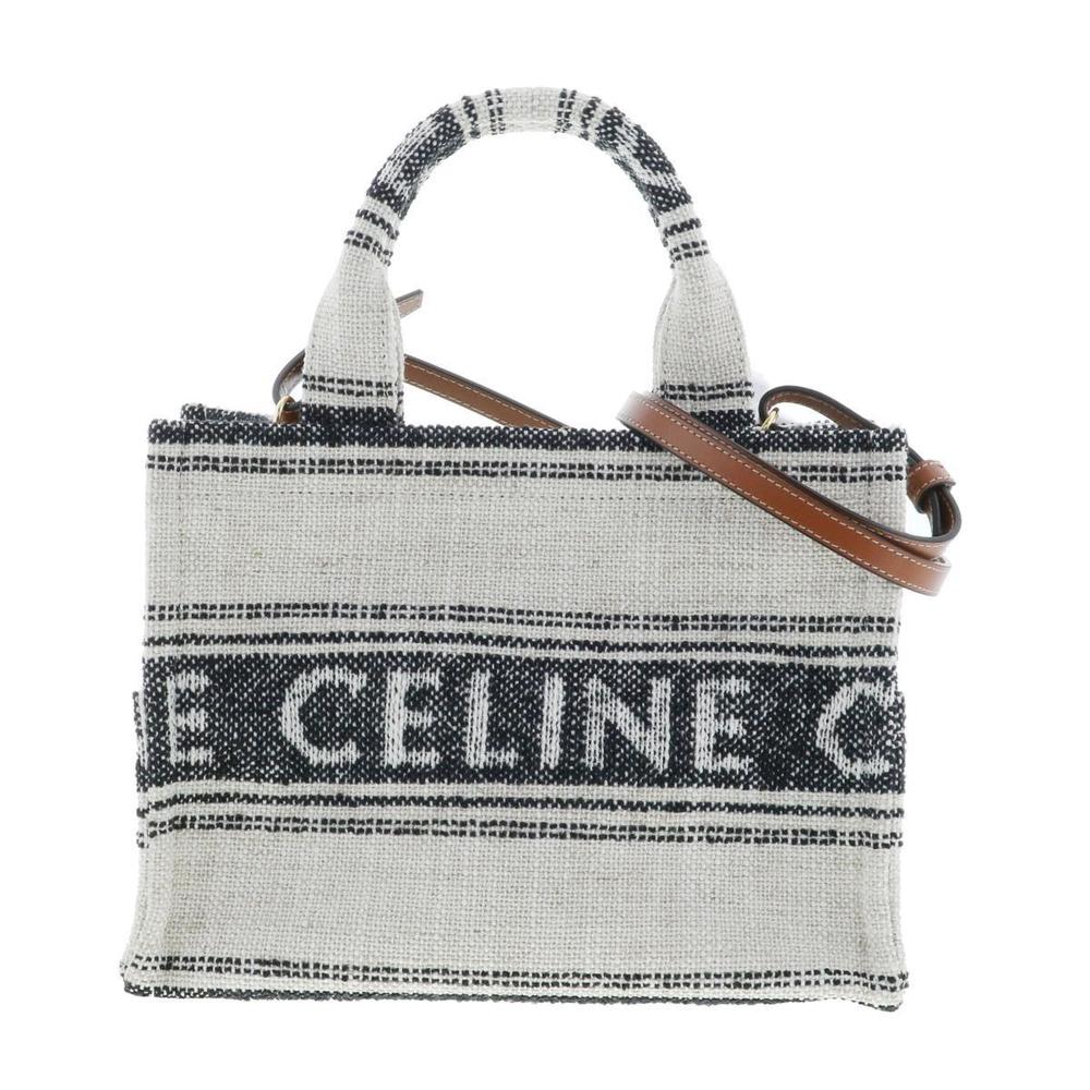 Celine Small Cover Tie Tote Bag Brown